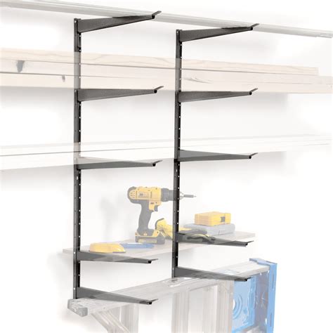 metal shelving brackets lowes|metal wall mounted shelf brackets.